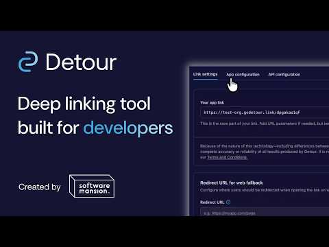 Detour | A Better Way to Handle Deep Links in React Native