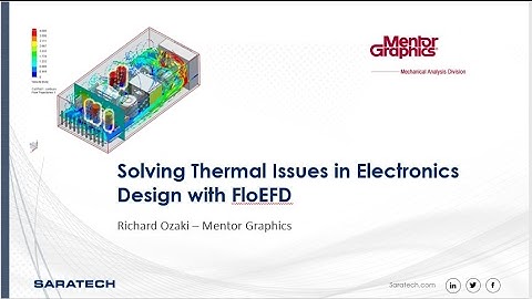 Solving Thermal Issues in Electronics Design with CFD