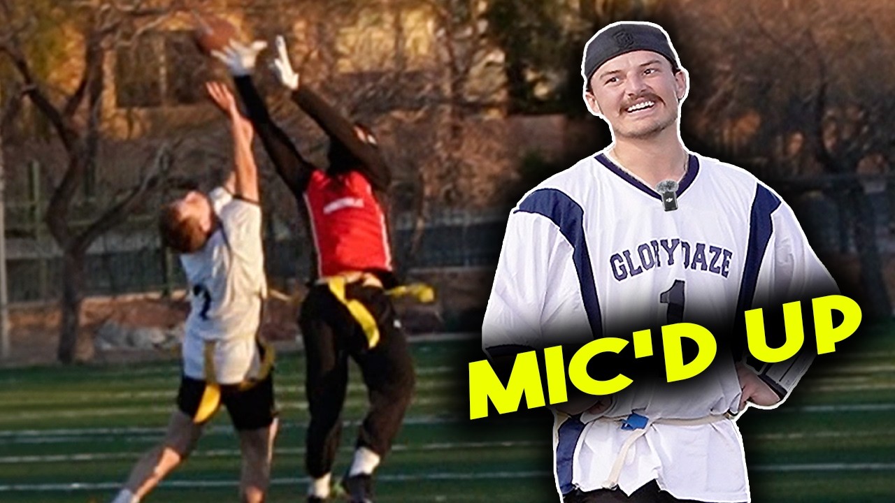 Our Game Came Down to THIS FINAL Play! | Mic'd Up Flag Football Week 2