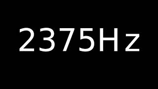 Speaker Sound Test 2375Hz