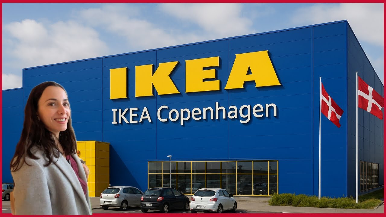 Les mostramos el IKEA de Copenhague 🇩🇰 🇸🇪