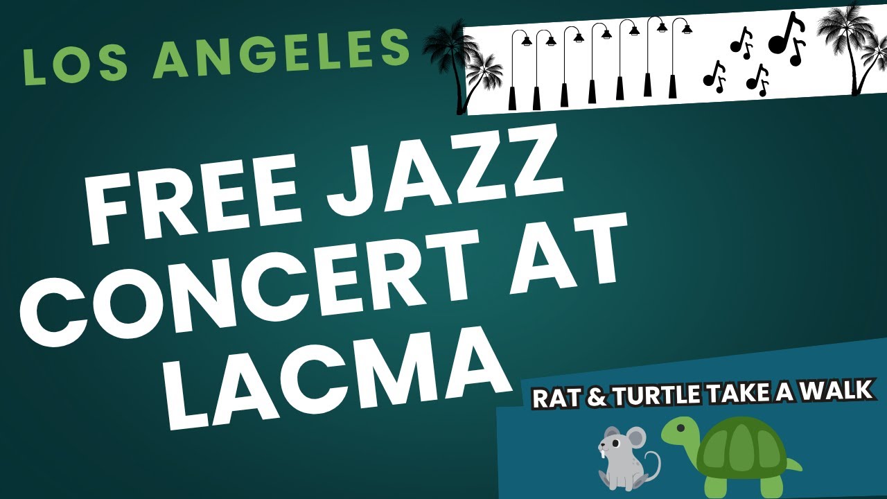What LA Feels Like on a Friday Night | Jazz at LACMA  |  Free Activities To Do In Los Angeles!