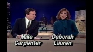 KWTV TV 9  Newsline 9 Weekend Edition Oklahoma City November 27, 1988