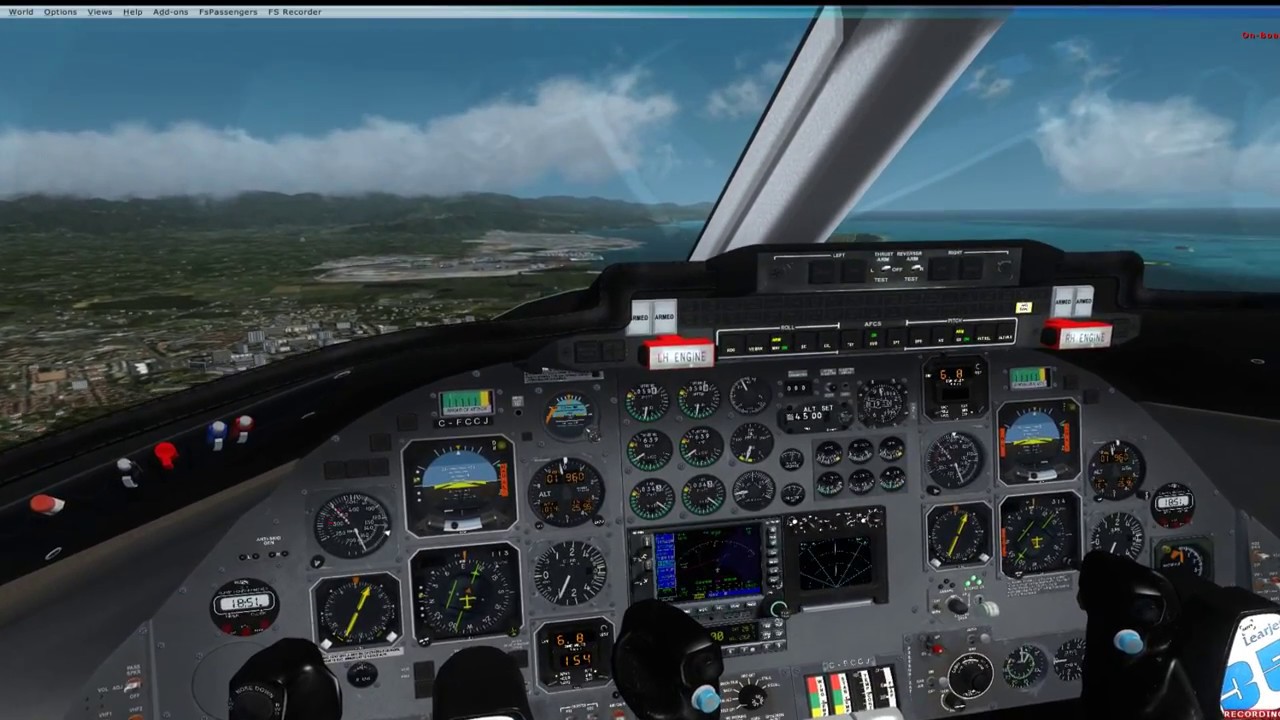 [FSX Boxed] Fort Lauderdale FL to Kingston Jamaica feat. Flysimware's Learjet 35A pt. 2 YouTube