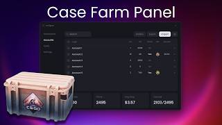 CS2 AutoFarm | Case Farm + Walkbot + XP/Drops