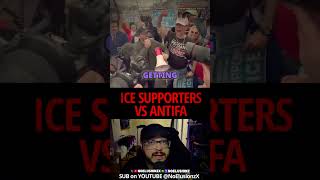 ICE Supporters vs Antifa: Tense Stand-off in Newark