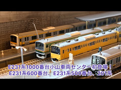 Nゲージ】E231系1000番台小山車両センター、E131系600番台、E231系500