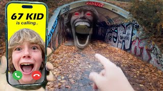 67 Meme Is Calling Me In The Forest