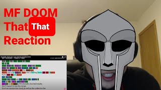 MF DOOM - That's That | REACTION (With Highlighted Lyrics) HE RHYMED EVERY WORD
