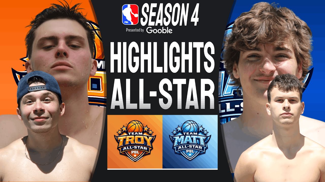 Pool Basketball | All-Star Game: Team Troy Vs Team Matt - Highlights (Season 4)