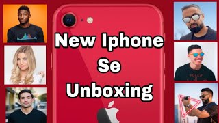 Unboxing the new Iphone Se 2020 | Mkbhd, Ijustine, Jonathan Morrison etc.