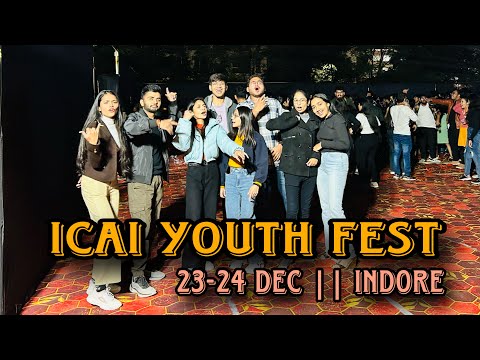 CA STUDENTS - YOUTH FEST 😍😍 DJ Night ||ICAI Bhawan Indore