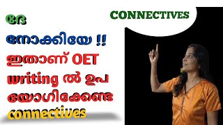 Usage of connectives in OET writing