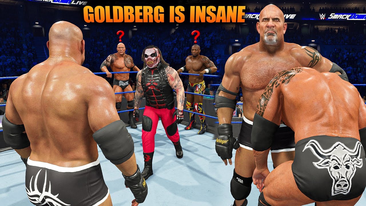 WWE2K25 TEAM GOLDBERG VS TEAM THE FIEND #2