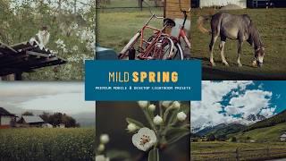 Mild Spring : Lightroom Presets Tutorial screenshot 1