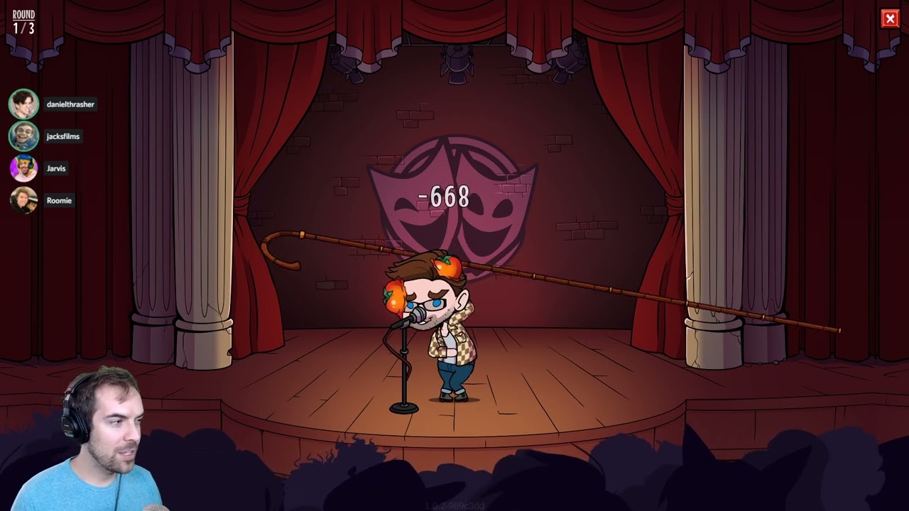 Be Funny Now! with Roomie, Jarvis, and Daniel Thrasher! (JacksFilms' twitch stream, May 26th 2022)