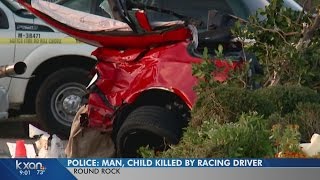 Father, daughter killed by racing vehicle crash in Round Rock