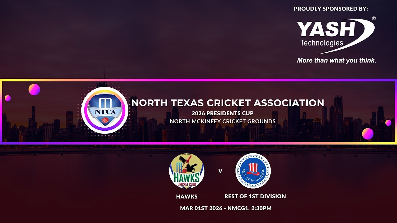 NMCG1 - 2026 PRESIDENTS CUP - DFW Kingsmen vs REST OF Premier Division, Mar 01, 7PM