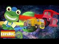 Gecko va al cine al aire libre  garaje de gecko  vehiculos para nios  vdeos educativos