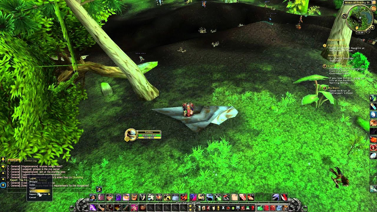 Report Chat Spam Overhauled - MISTS OF PANDARIA BETA FOOTAGE [WoW: MoP]