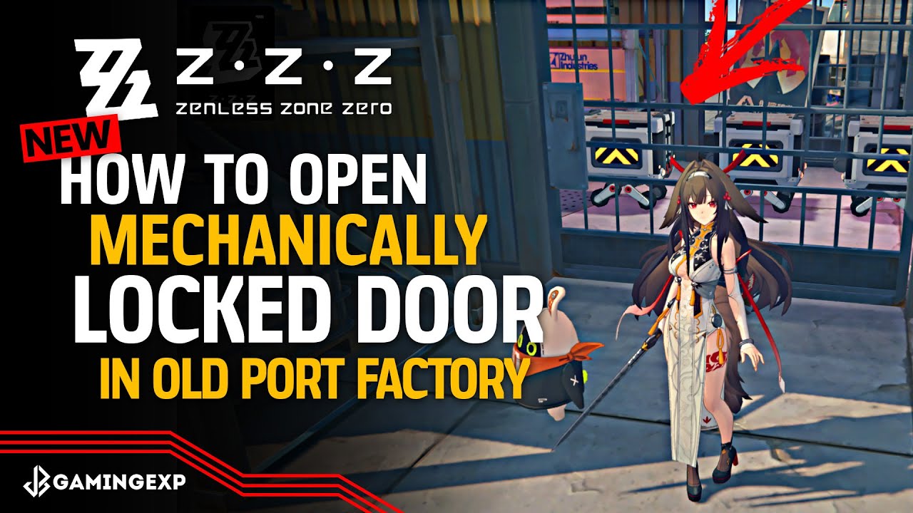 How to Open Mechanically Locked Door in Hollow Old Port Factory