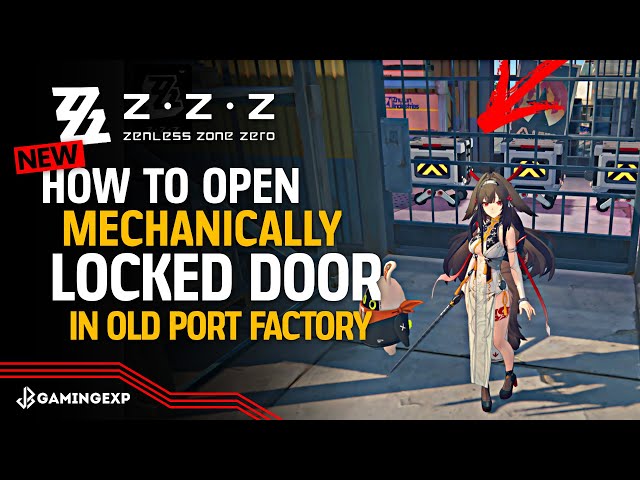How to Open Mechanically Locked Door in Hollow Old Port Factory
