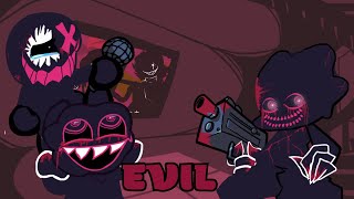 Skid Vs Evil Pico - Fnf Corruption Reimagined