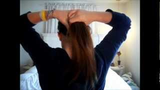 Tutorial How I Tie My Hair