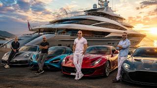 The Tates faked their lifestyle online: Bugattis, Aston Martins, and yachts were all rentals—none...