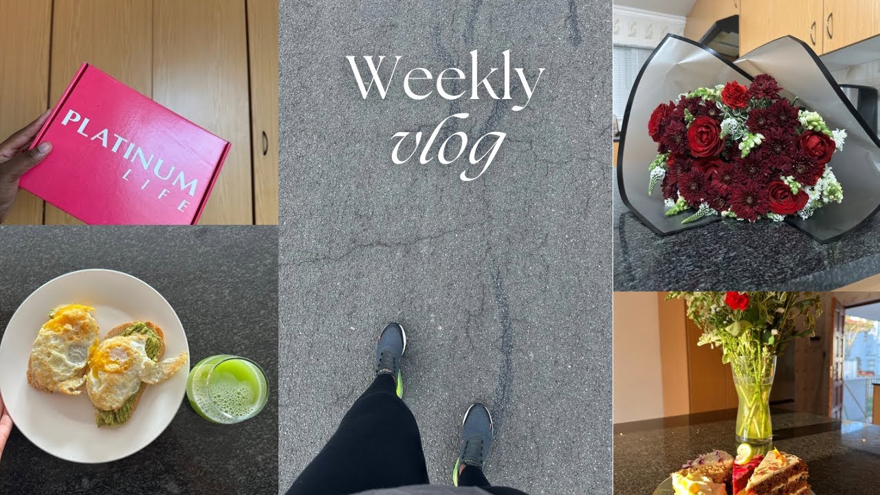 Typical week in my life vlog: clean eating|| unboxing || cake reviews || South African YouTuber.
