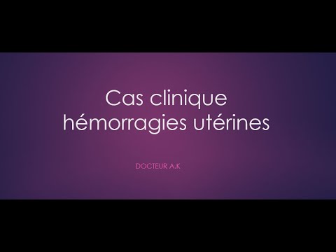 Cas clinique l gynécologie - YouTube