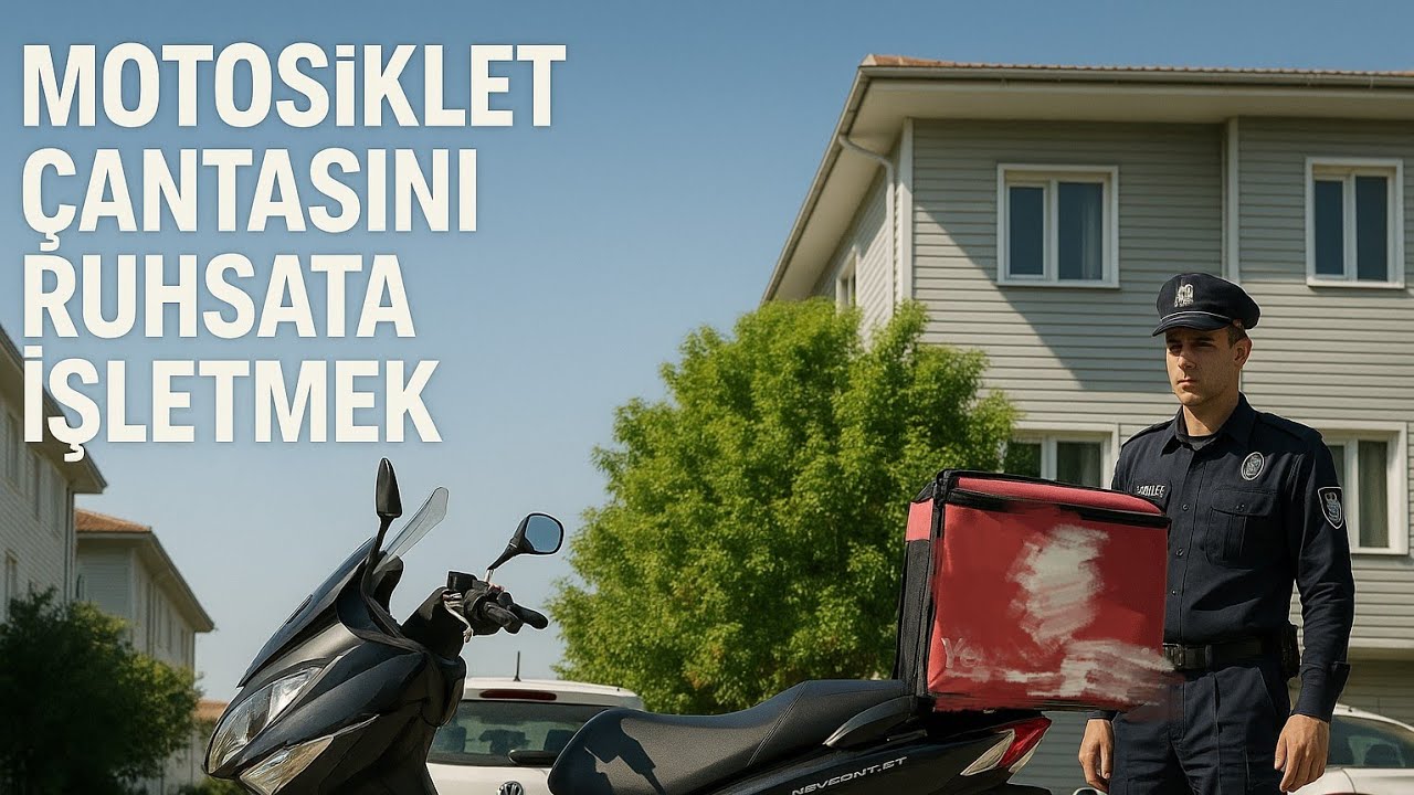 Motorsiklet Çantasını Ruhsata İşletmek (Uygulamalı Anlatım)