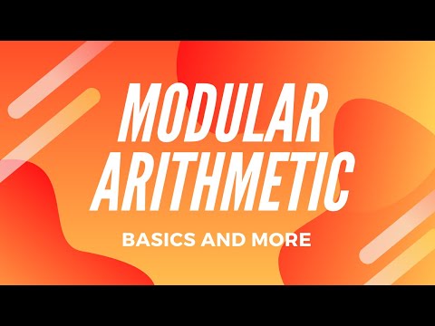 Modular Arithmetic Basics