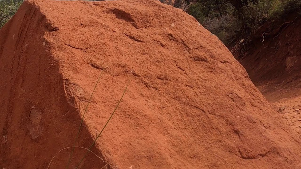 Downhill hike in Utah from Vanabode author Jason Odom