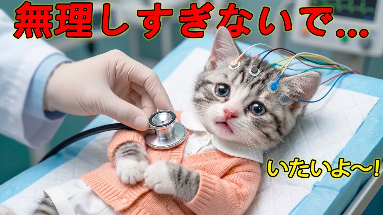 Tearjerker] Kitty reaches breaking point from work stress… Tears