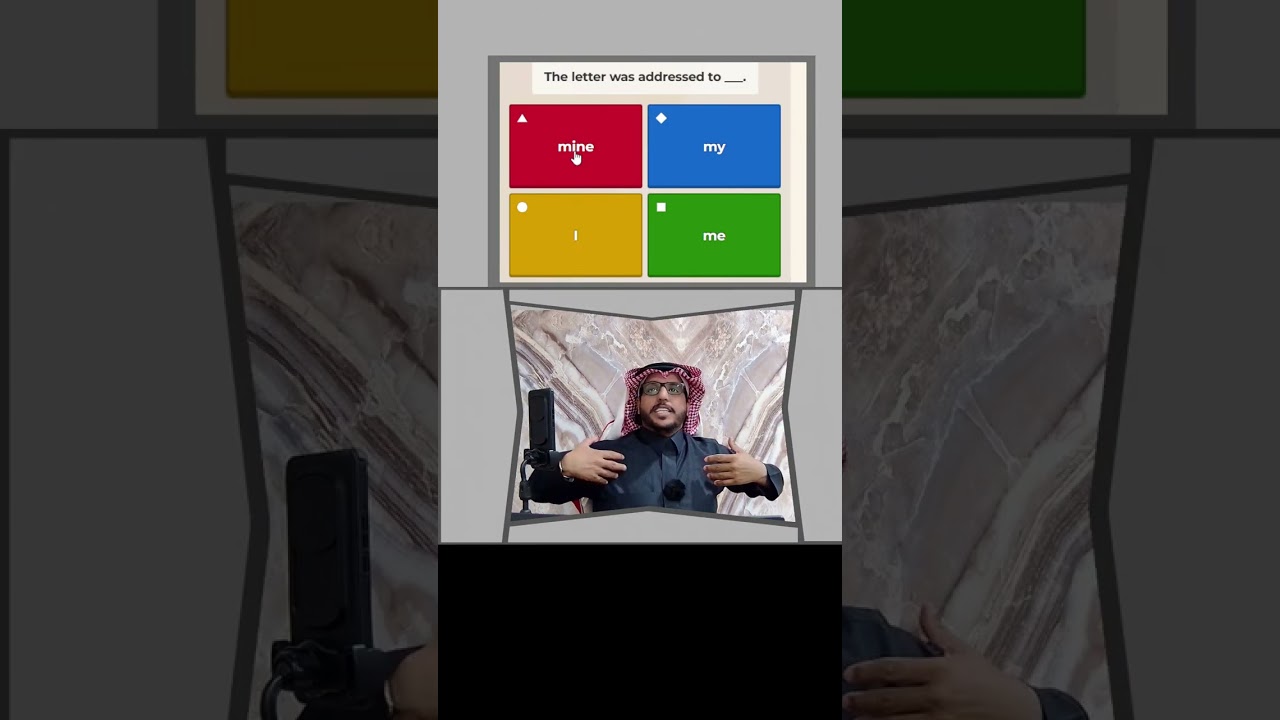 Pronouns in English الضمائر في اللغة الانجليزية