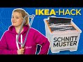 IKEA-Hack zur Schnittmusteraufbewahrung  | Ordnung im Nähzimmer - Teil 4 | DIY-Tutorial | LaLilly