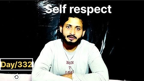How to Build Self-Respect & Stop Seeking Validation | #selfrespect 
