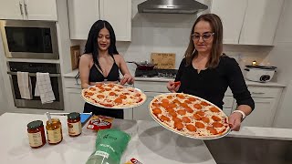 Wendy Ortiz And Mama Alicia Making Home Made Pizza  Goes Qrong