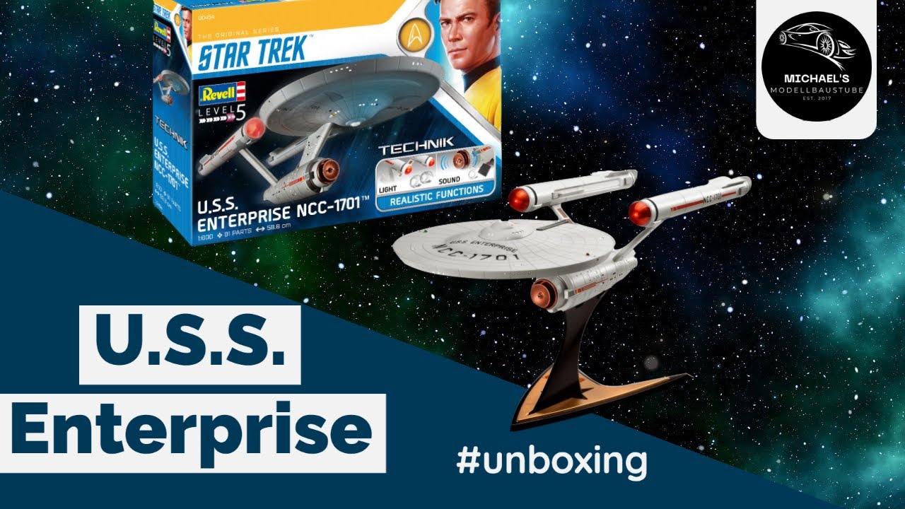 Revell U.S.S. Enterprise 1/600 Technik - Unboxing