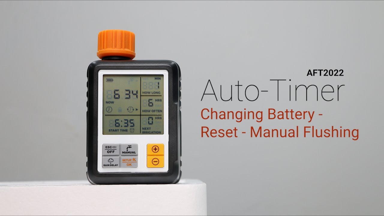 Step-by-Step Guide: Maintain Your NESH Outdoor Water Filter Autotimer (AFT2022) ｜ NESH Malaysia