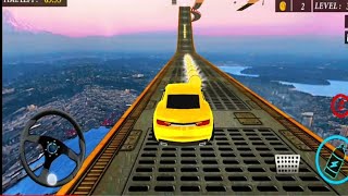 impossible Mega Ramp car racing 3d games # new update gameplay video 2024 #gaming #games screenshot 5