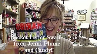Incoming Pocket Letter Swap from Jenny Plume