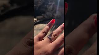 Diamonds Milgrain Bezel Stackable Band