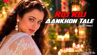 Roj Roj Aankhon Tale | Jeeva (1986) | Evergreen Romantic Song | Moner Retro Vibes