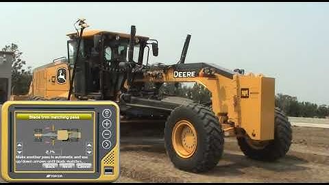 Topcon 3DMC Blade Trim for Graders