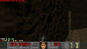 [TAS] Doom 2 Map 01 UV-Speed in 0.04.51