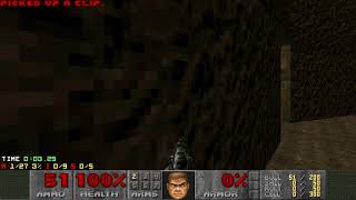 [TAS] Doom 2 Map 01 UV-Speed in 0.04.51