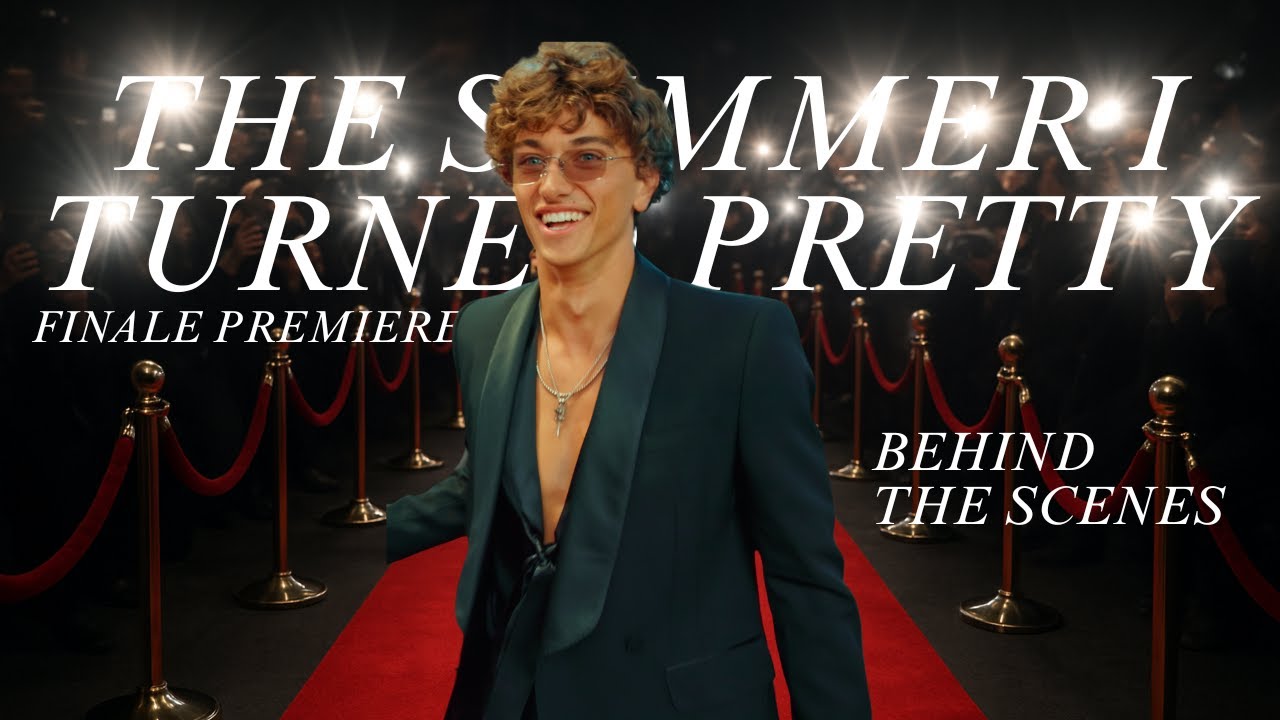 Behind the Scenes with Gavin Casalegno: The Summer I Turned Pretty Finale Premiere in Paris