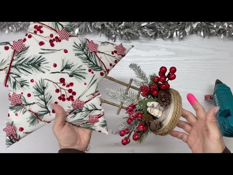 2 Christmas Crafts 🎄 Beautiful Ideas with Recycled Materials